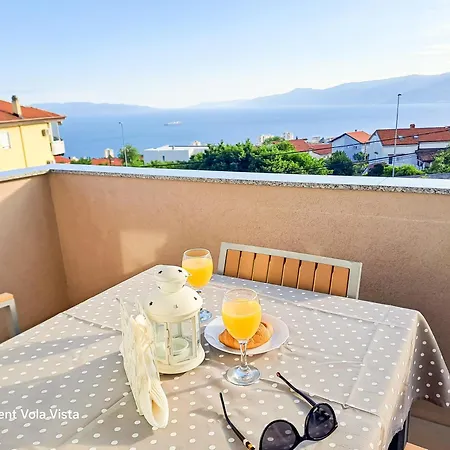 Vola Vista - Magnificent Sea View & Big Balcony Apartman Rijeka
