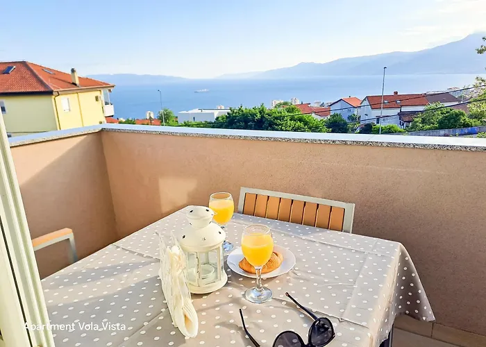 Vola Vista - Magnificent Sea View & Big Balcony Apartment Rijeka